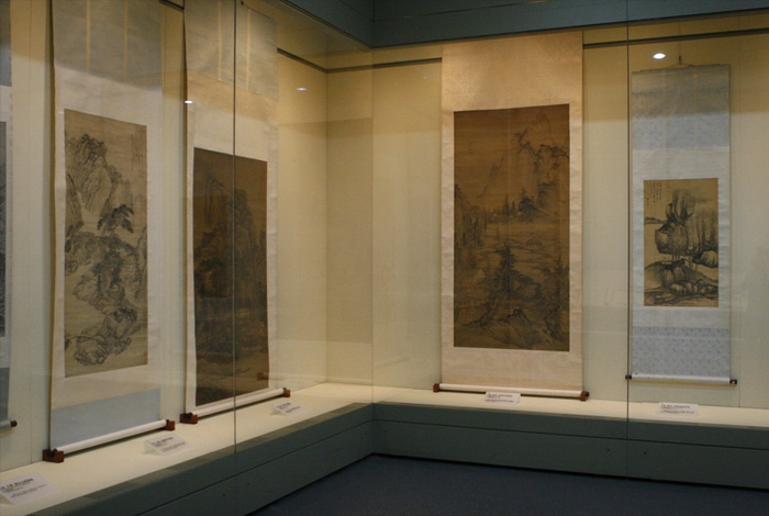 天津博物館明清繪畫陳列-僅配圖用